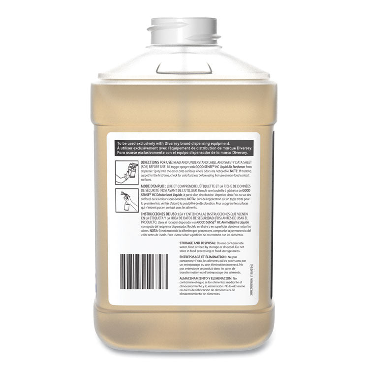 Good Sense Liquid Odor Counteractant, Clean And Fresh, 84.5 Oz, 2/carton