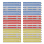 Plastic Ruler, Standard/metric, 12" (30 Cm) Long, Assorted Translucent Colors