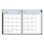 Passages Appointment Planner, 11 x 8.5, Charcoal Cover, 12-Month (Jan to Dec): 2025