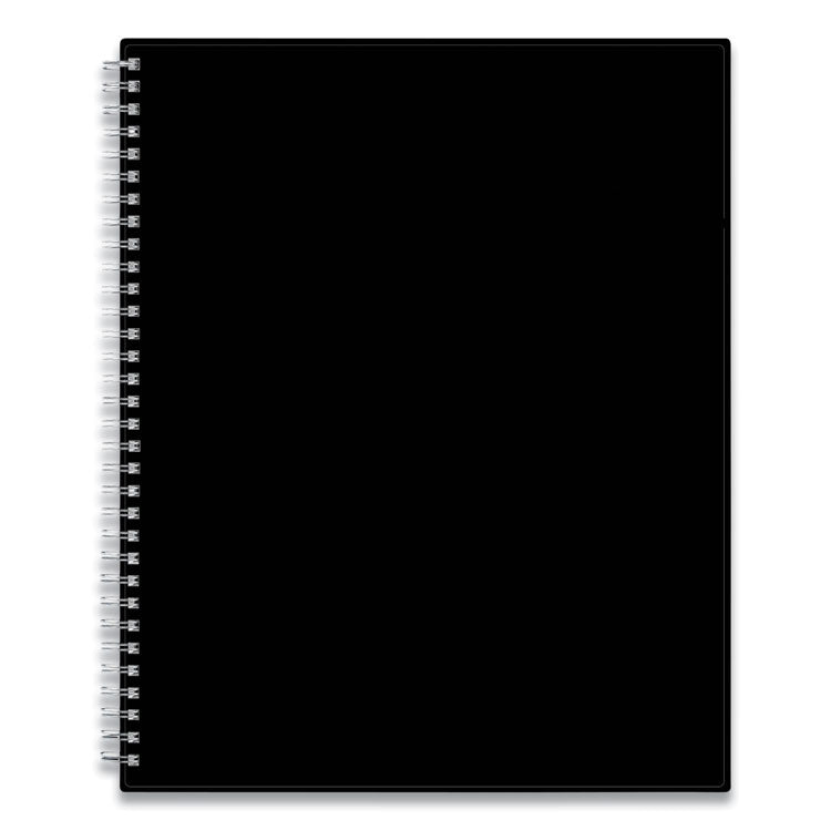 Enterprise Weekly/Monthly Planner, 11 x 8.5, Black Cover, 12-Month (Jan to Dec): 2025