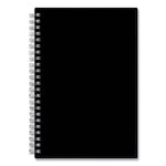 Enterprise Weekly/Monthly Planner, 8 x 5, Black Cover, 12-Month (Jan to Dec): 2025