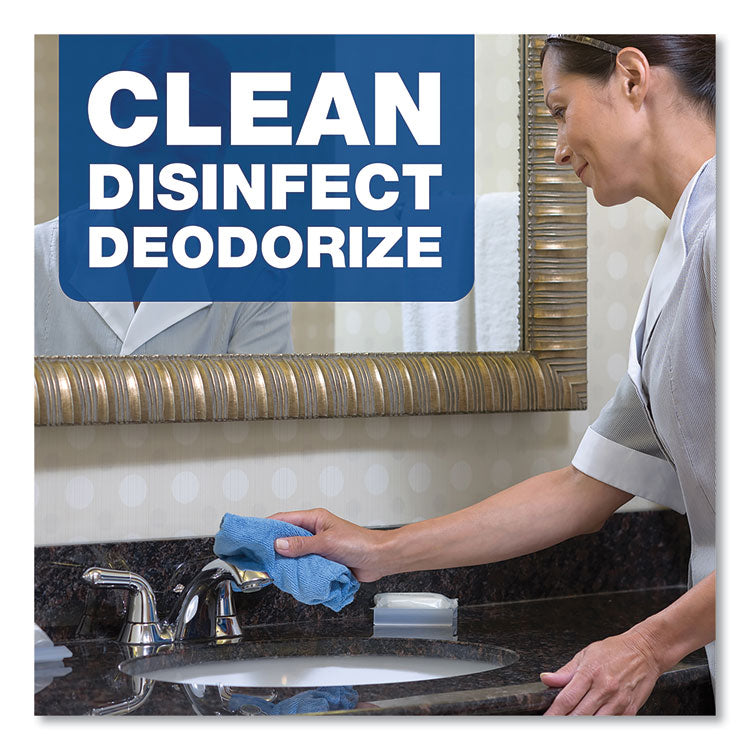 Disinfecting-Sanitizing Bathroom Cleaner, 32 oz Bottles, 8 Bottles and 2 Trigger Sprayers/Carton
