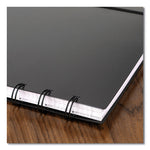 Move-A-Page Academic Weekly/Monthly Planners, 11 x 9, Black Cover, 12-Month (July to June): 2025 to 2026