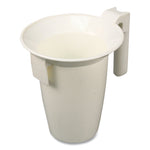 Value-Plus Toilet Bowl Caddy, Plastic, White