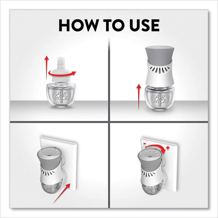 Scented Oil Warmer, 1.75" x 2.69" x 3.63", White, 6/Carton