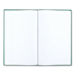 Emerald Series Account Book, Green Cover, 12.25 X 7.25 Sheets, 150 Sheets/book