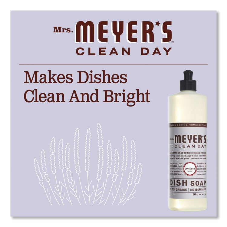 Dish Soap, Lavender Scent, 16 Oz Bottle