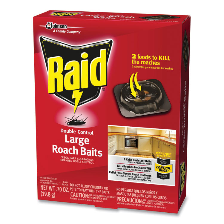Roach Baits, 0.7 oz Box, 6/Carton