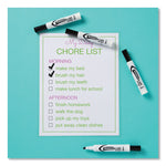 Marks A Lot Desk-Style Dry Erase Marker Value Pack, Broad Chisel Tip, Black, 36/pack (98207)