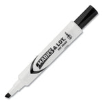 Marks A Lot Desk-Style Dry Erase Marker Value Pack, Broad Chisel Tip, Black, 36/pack (98207)