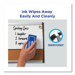 Marks A Lot Desk-Style Dry Erase Marker Value Pack, Broad Chisel Tip, Black, 36/pack (98207)