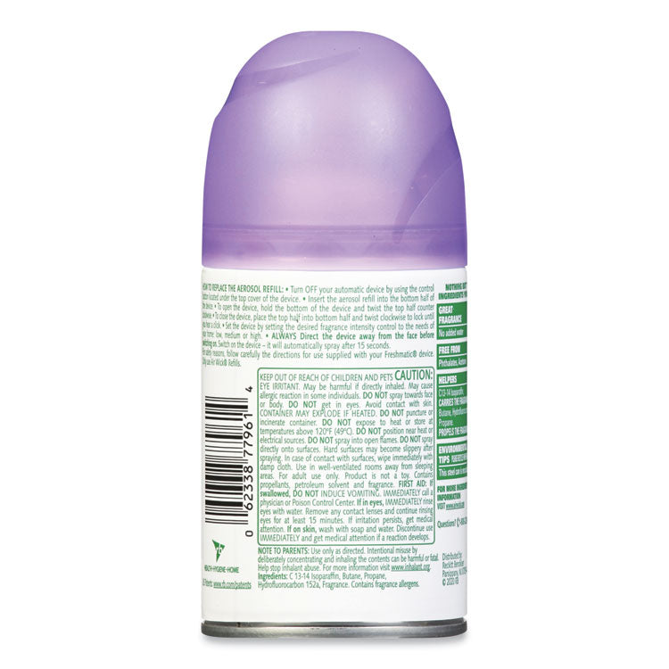 Freshmatic Ultra Automatic Spray Refill, Lavender/chamomile, 5.89 Oz Aerosol Spray, 6/carton