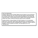 Non-Para Toilet Bowl Block, Lasts 30 Days, Evergreen Scent, White, 12/box