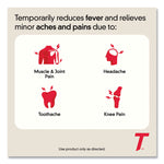 Extra Strength Caplets, Two-Pack, 50 Packs/box