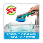 Advanced Soap Control Non-Scratch Dishwand, 4 X 11.25, Blue