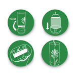 Freshmatic Ultra Spray Refill, Apple Cinnamon Medley, 5.89 Oz Aerosol Spray, 6/carton