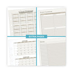 2-Page-Per-Week Planner Refills, 8.5 x 5.5, White Sheets, 12-Month (Jan to Dec): 2025