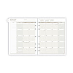 2-Page-Per-Week Planner Refills, 8.5 x 5.5, White Sheets, 12-Month (Jan to Dec): 2025