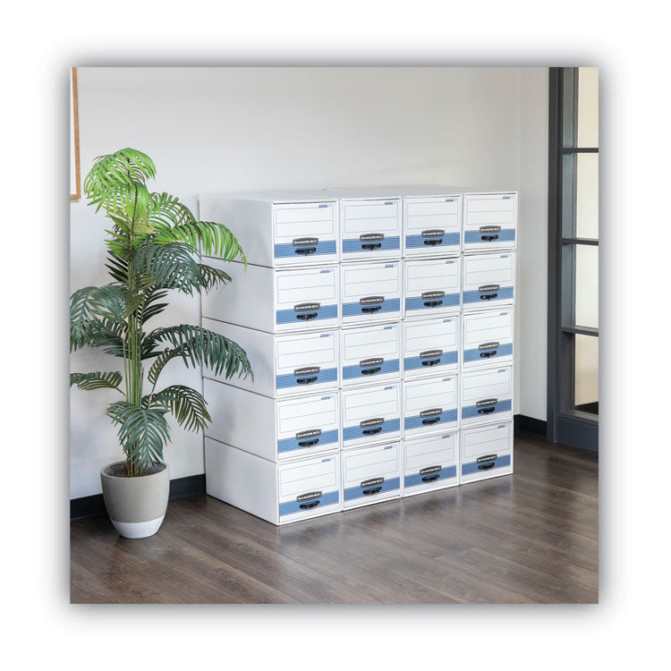 Stor/drawer Steel Plus Extra Space-Savings Storage Drawers, Letter Files, 14" X 25.5" X 11.5", Kraft/green, 6/carton