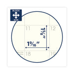 Recycled Monthly Planner with Perforated Memo Section, 8.75 x 7, Black Cover, 12-Month (Jan to Dec): 2025