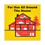 Disposable Bait Station, 3 x 3 x 1.25, 3 Bait Stations/Pack, 6 Packs/Carton