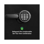 Fire-Safe With Digital Keypad Access, 2 Cu Ft, 18.67w X 19.38d X 23.88h, Black