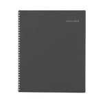 DayMinder Academic Monthly Desktop Planner, Twin-Wire Binding, 11 x 8.5, Charcoal Cover, 12-Month (July to June): 2025-2026