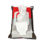 Stainless Steel Hood Degreaser Wipes, 1-Ply, 9 x 12, Unscented, White, 30 Wipes/Pack, 6 Packs/Carton