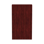 Alera Valencia Series Bookcase, Four-Shelf, 31.75w x 14d x 54.88h, Mahogany