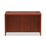 Alera Valencia Series Straight Front Desk Shell, 47.25" X 29.5" X 29.63", Medium Cherry