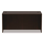 Alera Valencia Series Straight Front Desk Shell, 59.13" X 29.5" X 29.63", Espresso