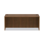 Alera Valencia Series Straight Front Desk Shell, 71" X 35.5" X 29.63", Modern Walnut