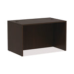 Alera Valencia Series Straight Front Desk Shell, 47.25" X 29.5" X 29.63", Espresso