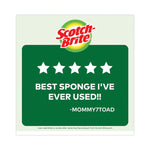 Heavy-Duty Scrub Sponge, 4.5 X 2.7, 0.6" Thick, Yellow/green, 6/pack