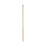 Tapered End Broom Handle, Lacquered Pine, 1.13" dia x 60", Natural