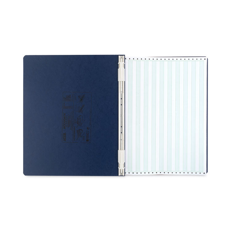 Presstex Covers With Storage Hooks, 2 Posts, 6" Capacity, 14.88 X 11, Dark Blue