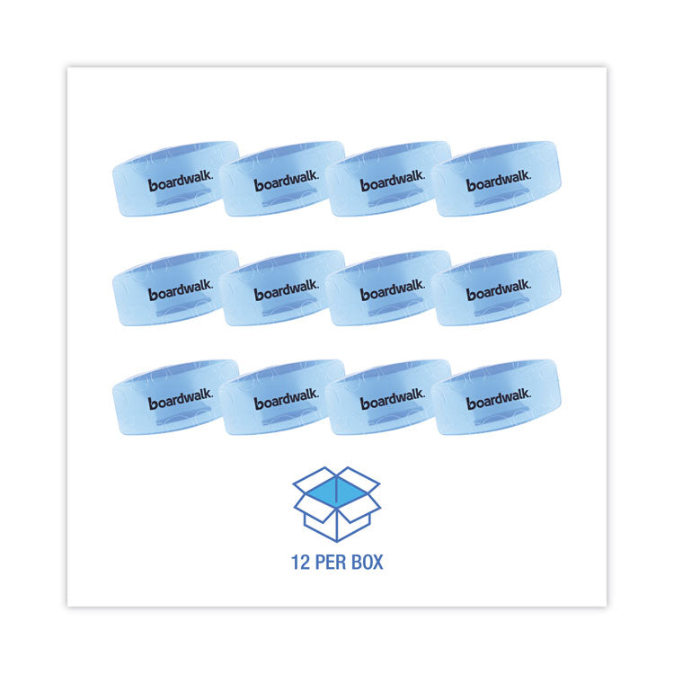 Toilet Bowl Clip, Cotton Blossom Scent, Blue, 12/Box