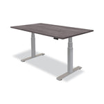 Levado Laminate Table Top, 72" x 30", Gray Ash