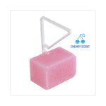 Para Toilet Bowl Deodorizer Block, Cherry Scent, 4 oz, Pink, 144/Carton