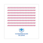 Para Toilet Bowl Deodorizer Block, Cherry Scent, 4 oz, Pink, 144/Carton