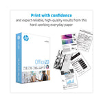Office20 Paper, 92 Bright, 20 lb Bond Weight, 8.5 x 11, White, 500 Sheets/Ream, 5 Reams/Carton