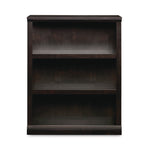 Select Collection Bookcase, Three-Shelf, 35.37w x 13.22d x 69.76h, Estate Black