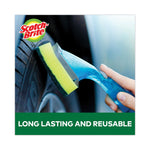 Soap-Dispensing Dishwand, 2.5 X 9.5, Yellow/green