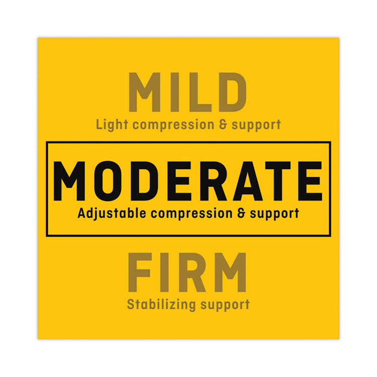 Energizing Wrist Support, Small/Medium, Fits Right Wrists 5.5" to 6.75", Black, 12/Carton