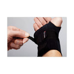 Energizing Wrist Support, Small/Medium, Fits Right Wrists 5.5" to 6.75", Black, 12/Carton