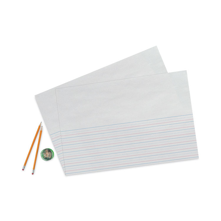 Multi-Program Picture Story Paper, 30 lb Bond Weight, 5/8" Long Rule, Two-Sided, 12 x 18, 250/Pack