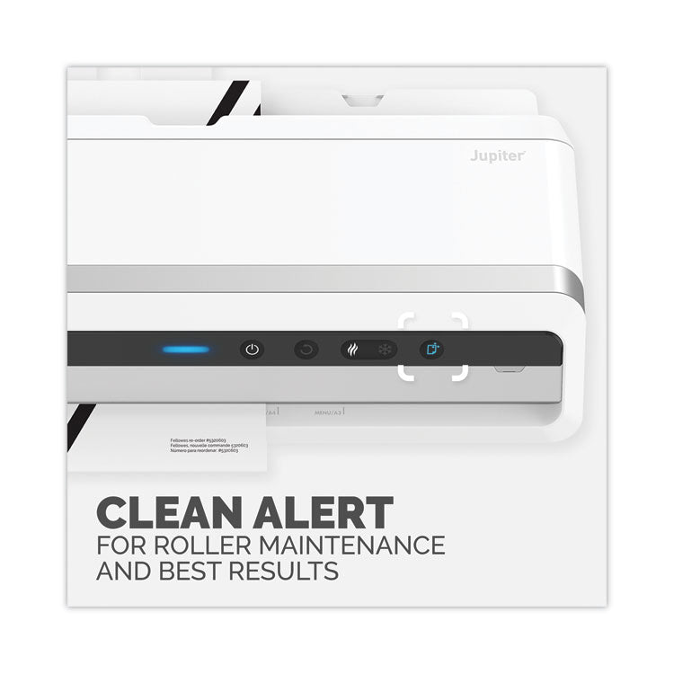 Jupiter 125 Laminator, 6 Rollers, 12.5 Max Document Width, 10 mil Max Document Thickness