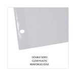 Deluxe Write-On/Erasable Tab Index, 8-Tab, 11 x 8.5, White, Assorted Tabs, 1 Set