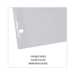 Deluxe Write-On/Erasable Tab Index, 5-Tab, 11 x 8.5, White, Assorted Tabs, 1 Set