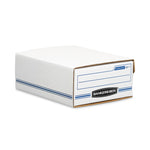 Liberty Binder-Pak, Letter Files, 9.13" X 11.38" X 4.38", White/blue